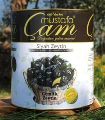 5 Yıldız Özel Yağlı Sele Siyah Zeytin - 2 Kg