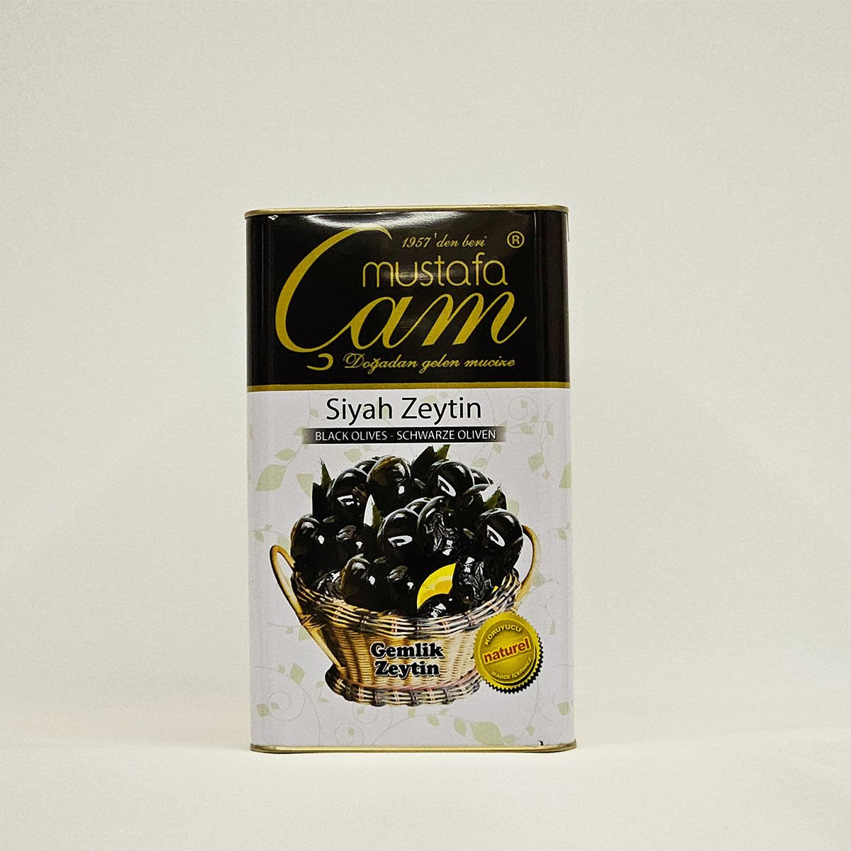 Mega Yağlı Siyah Zeytin 5 Kg