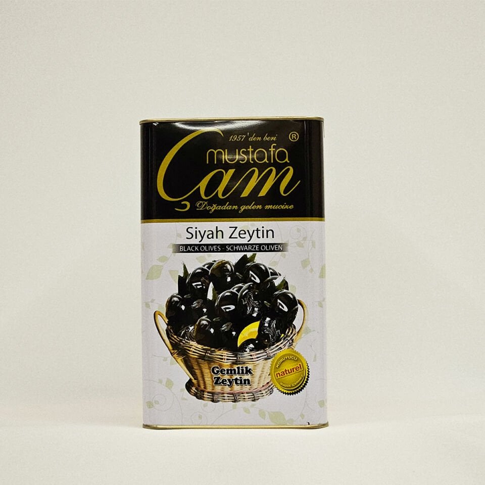 Mega Yağlı Siyah Zeytin 5 Kg